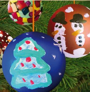 Basteln für den Weihnachtsbaum