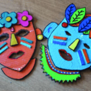 Fasnachtsmasken: Wer bin ich?